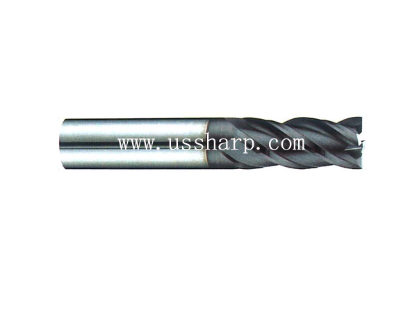 USP500 极细微粒钨钢平底立铣刀4F|整体钨钢铣刀|4刃 35°螺旋角